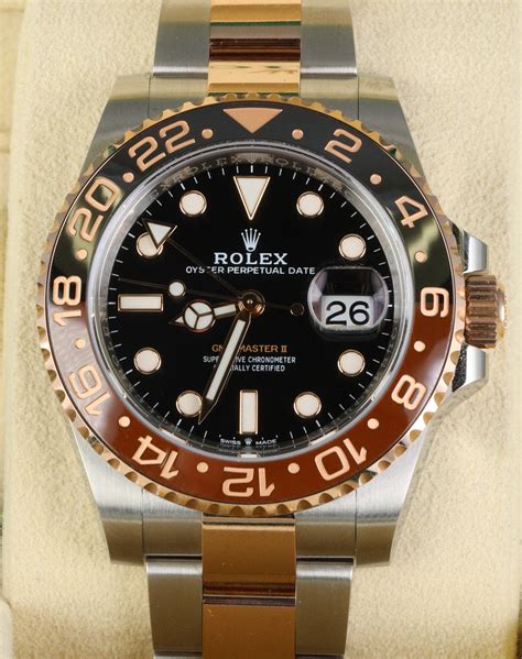 rolex gmt-master ii root beer type|rolex root beer two tone.